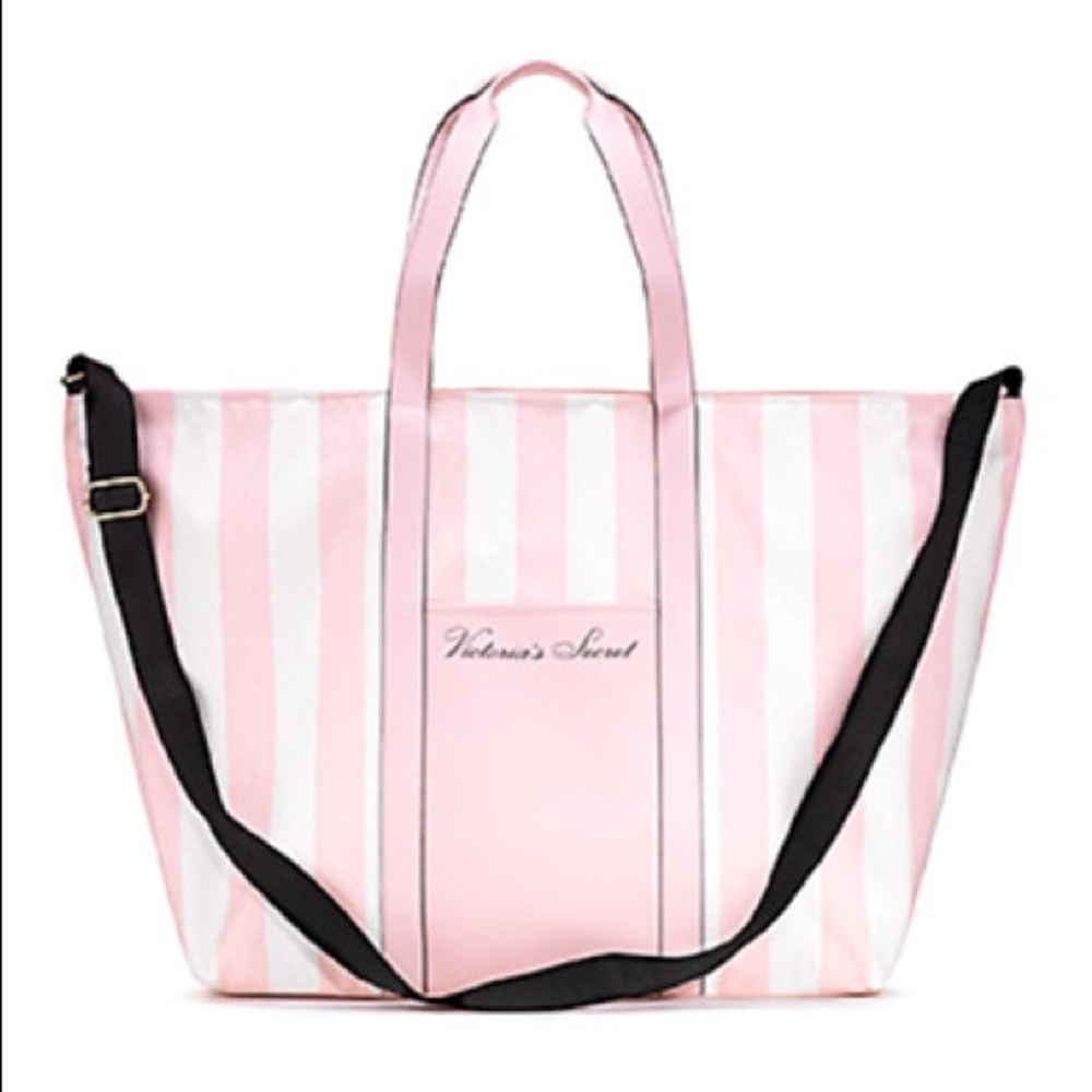 Pink Victoria’s Secret bag